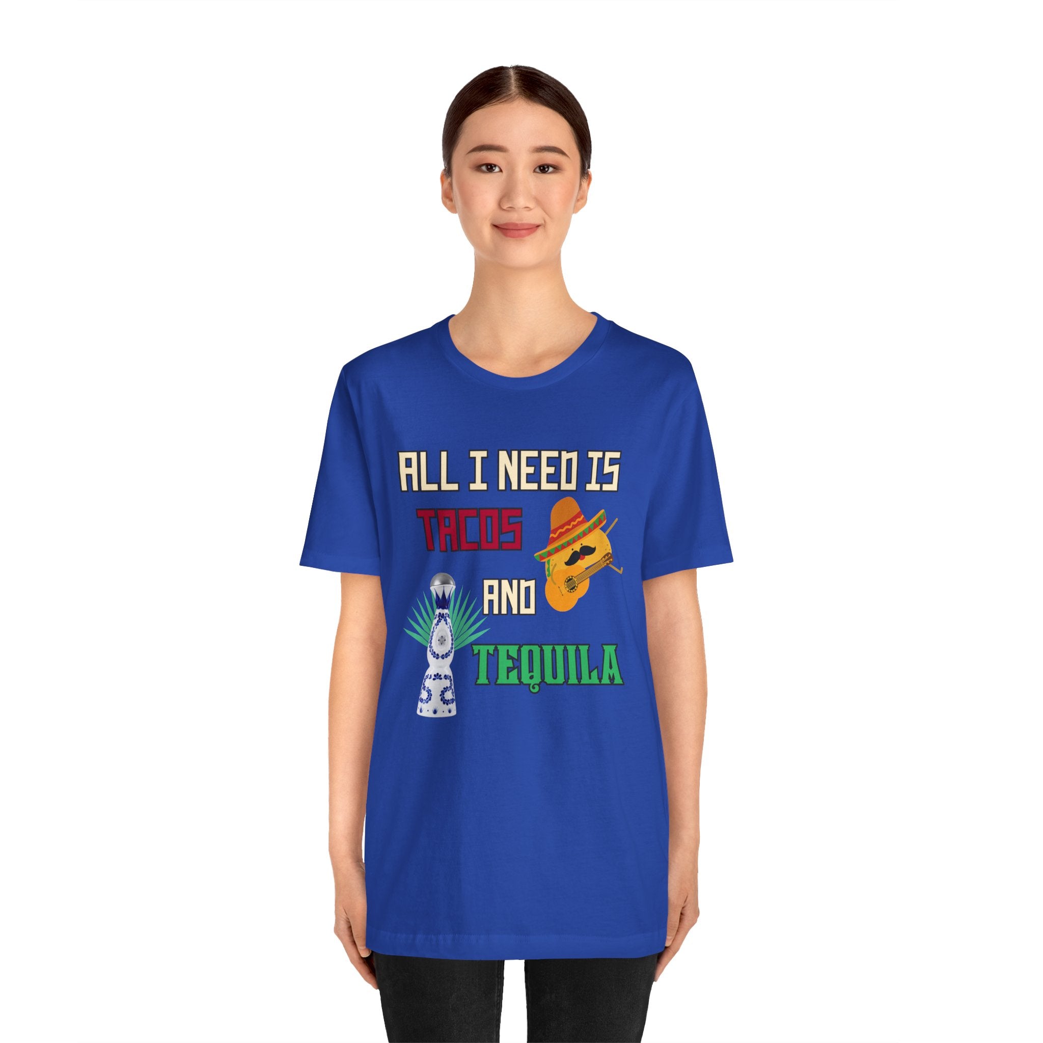 Tacos & Tequila - Unisex Jersey Short Sleeve Tee