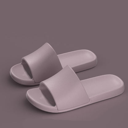 EVA Home Slippers For Couple Indoors And Outdoors Non-slip Soft-Soled Bathroom Bathing Slippers Women Men House Shoes