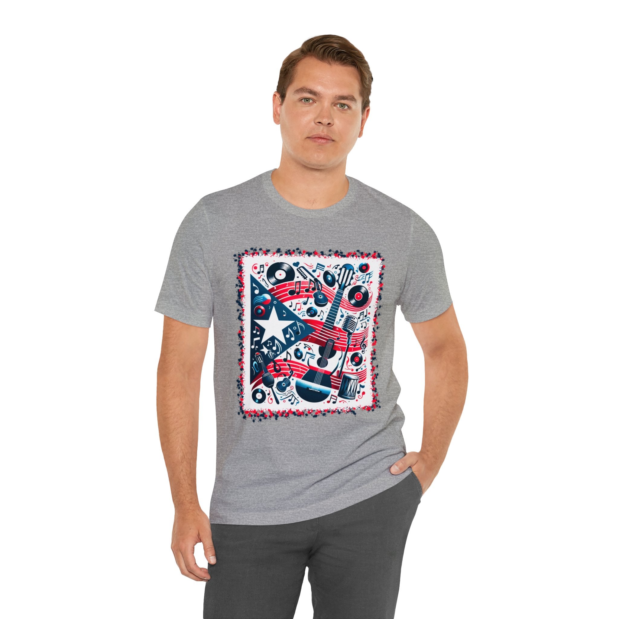 Puerto Rican Rhythm - Unisex Jersey Short Sleeve Tee