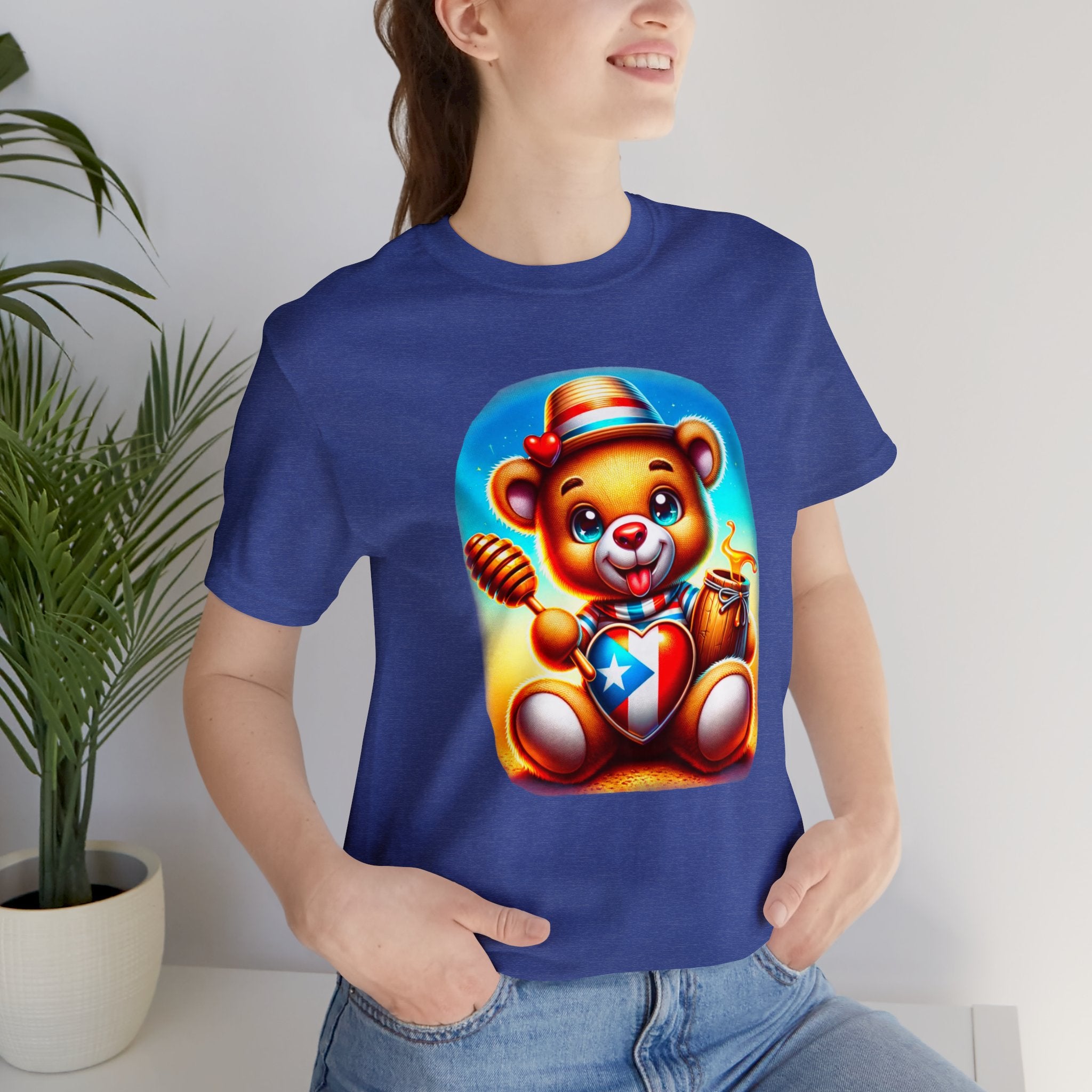 Honey Bear PR- Unisex Jersey Short Sleeve Tee