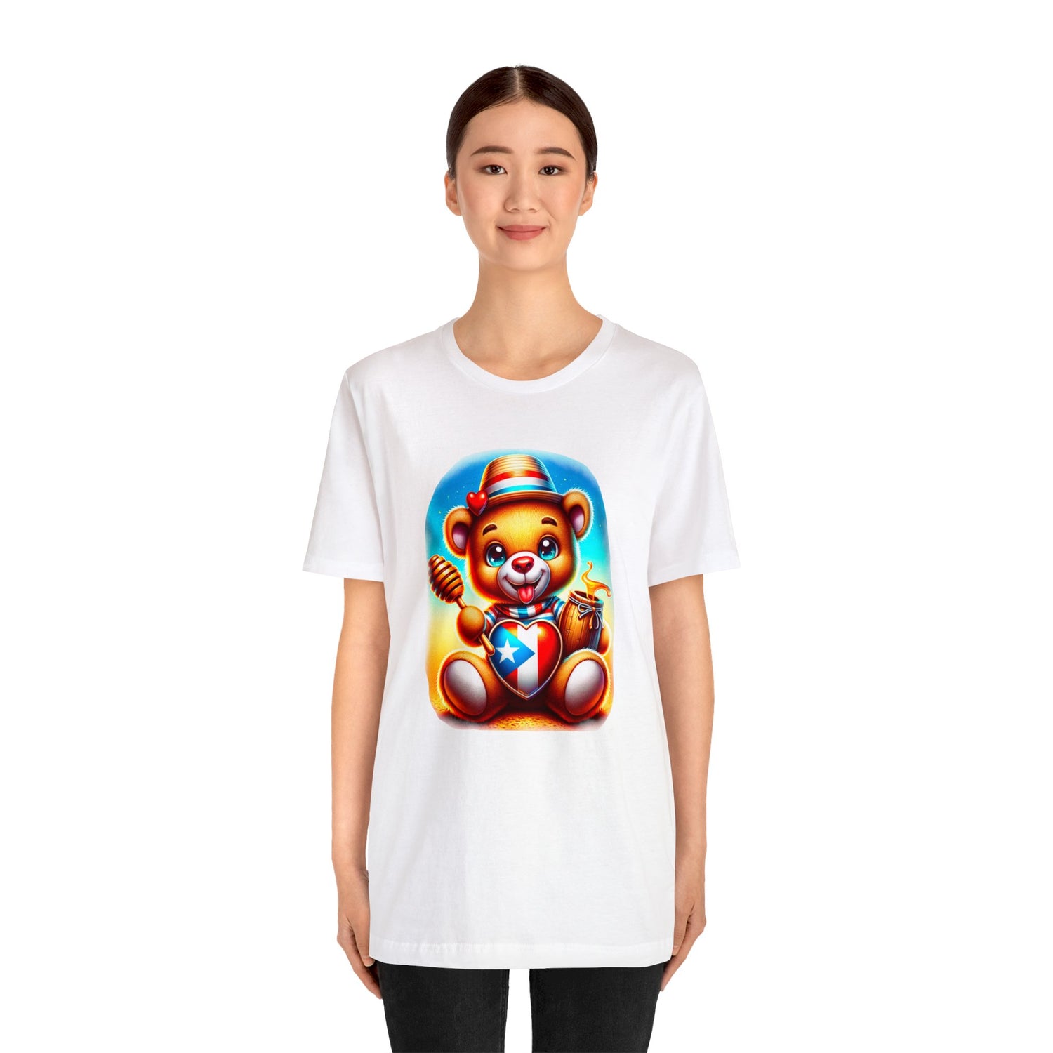 Honey Bear PR- Unisex Jersey Short Sleeve Tee