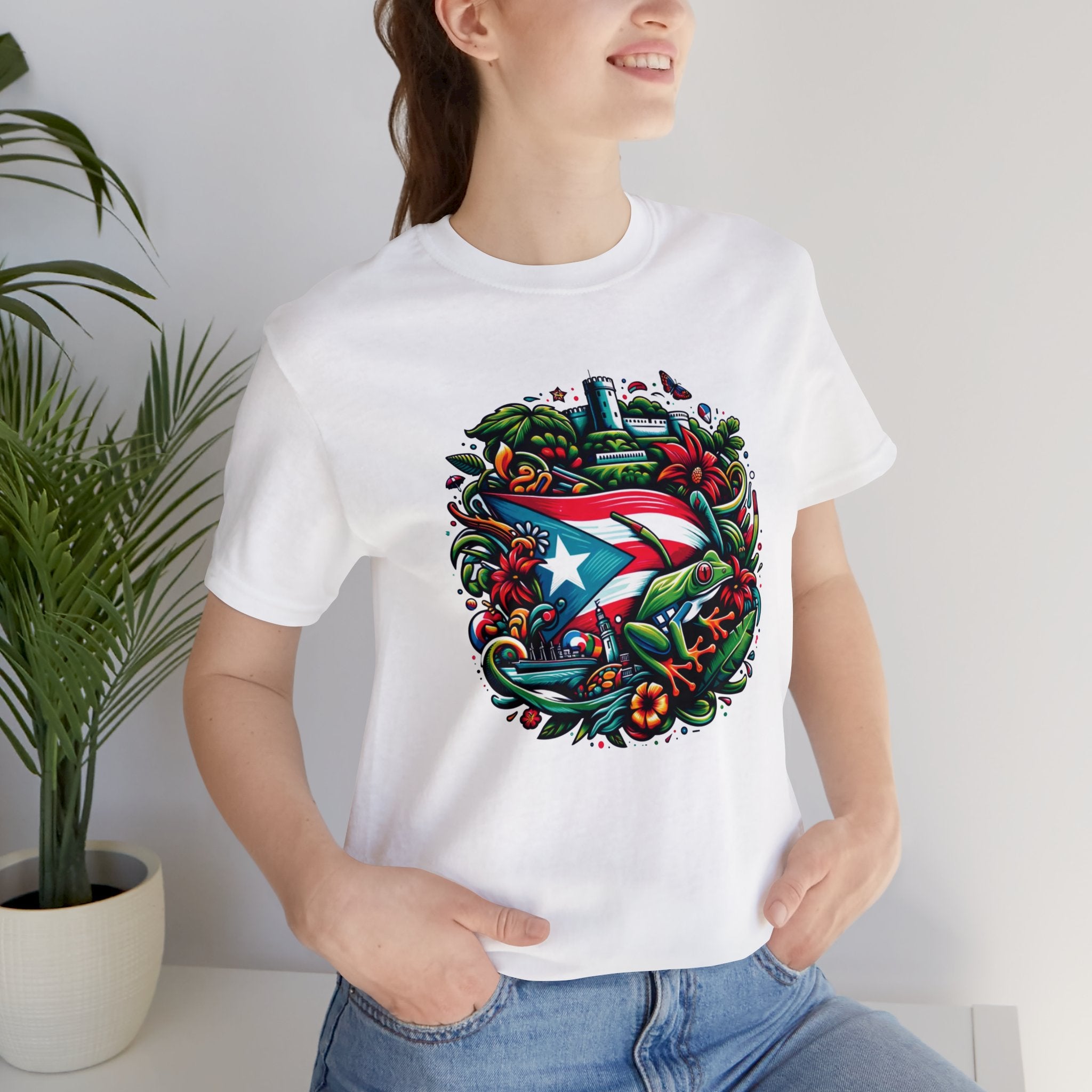 Puerto Rican Vibes - Unisex Jersey Short Sleeve Tee