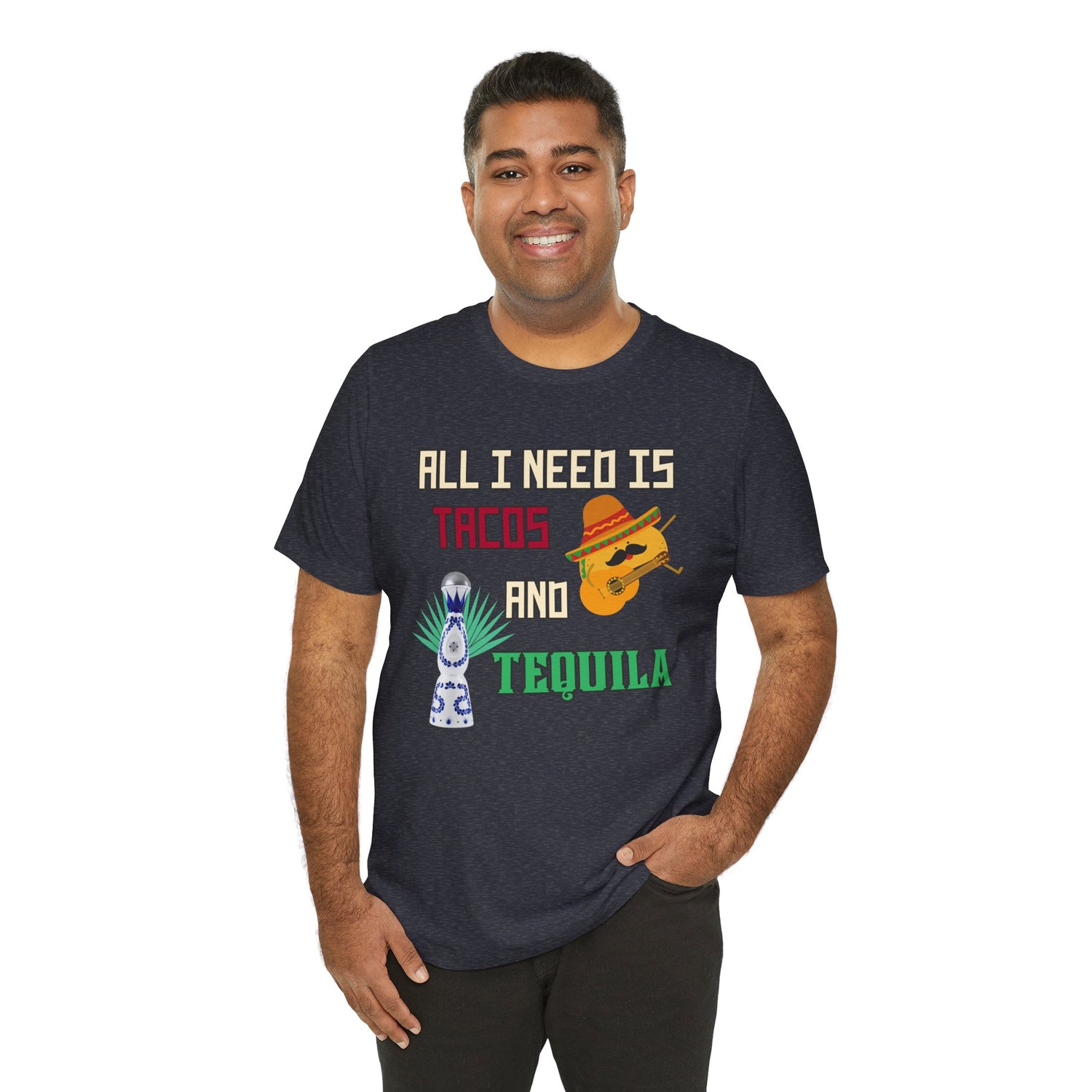 Tacos & Tequila - Unisex Jersey Short Sleeve Tee