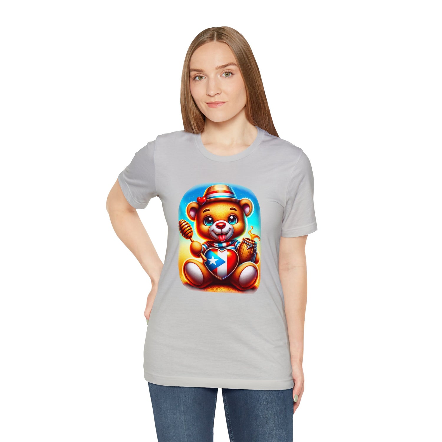 Honey Bear PR- Unisex Jersey Short Sleeve Tee