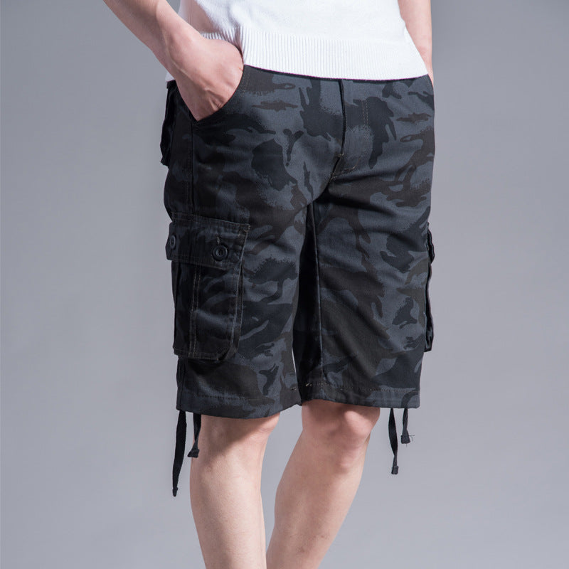 Shorts Summer Men Multi-Pocket Pants Shorts Men&