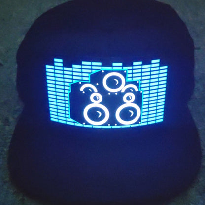LED hat cold light film hat