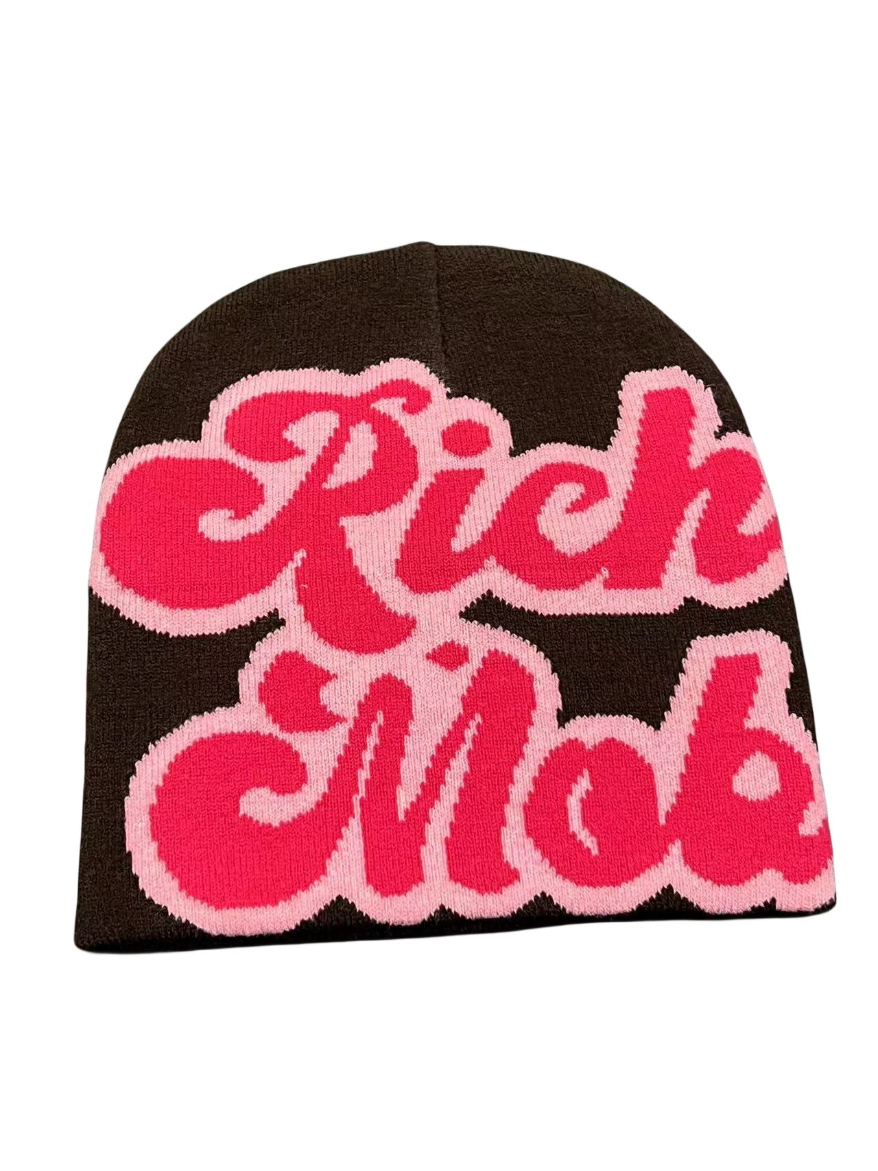 &quot;Rich Mob&quot; Knitted Beanies