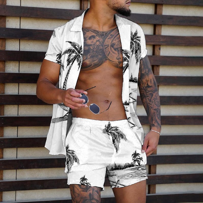 Loose Shirt Casual Men&