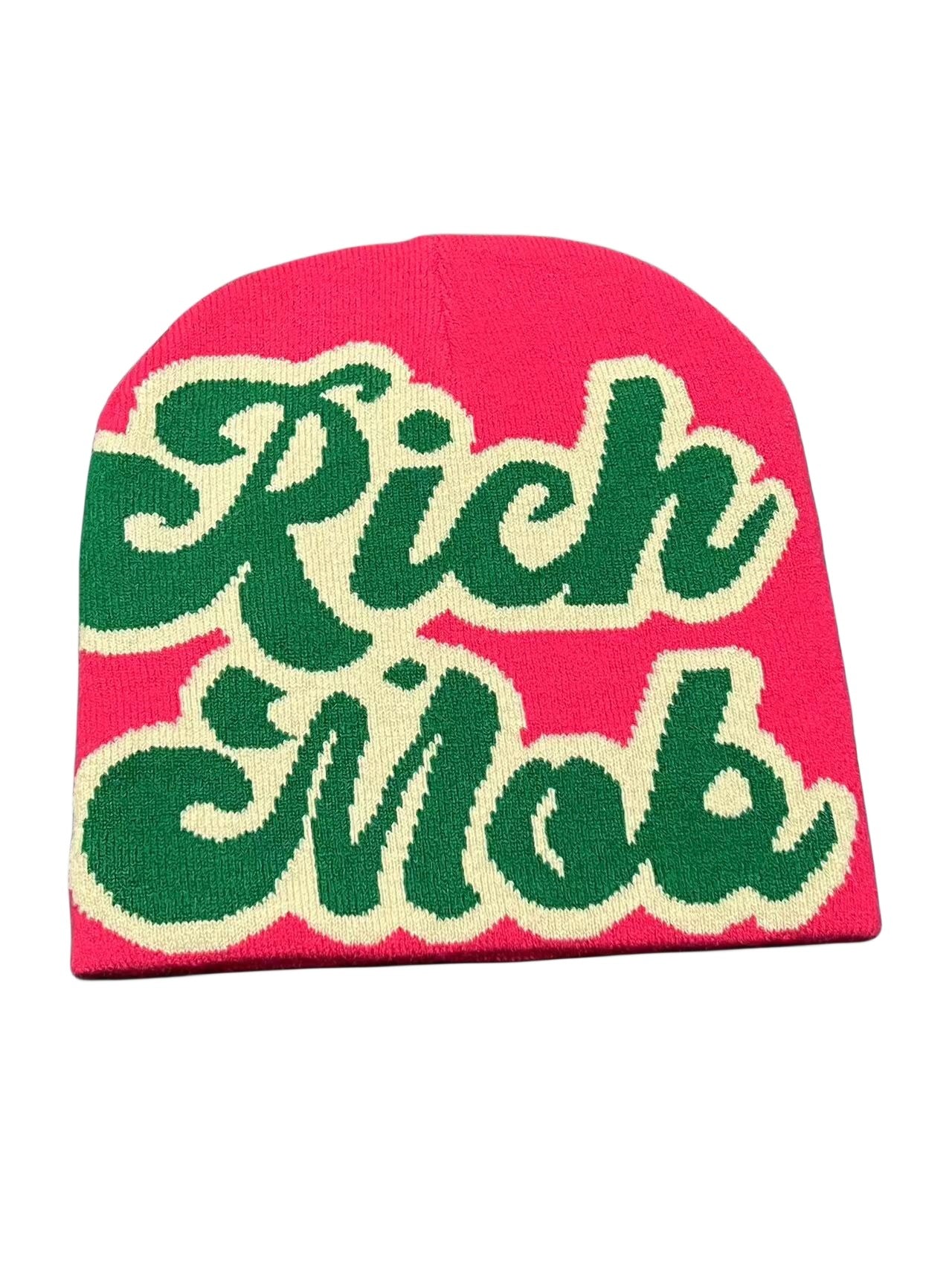 &quot;Rich Mob&quot; Knitted Beanies