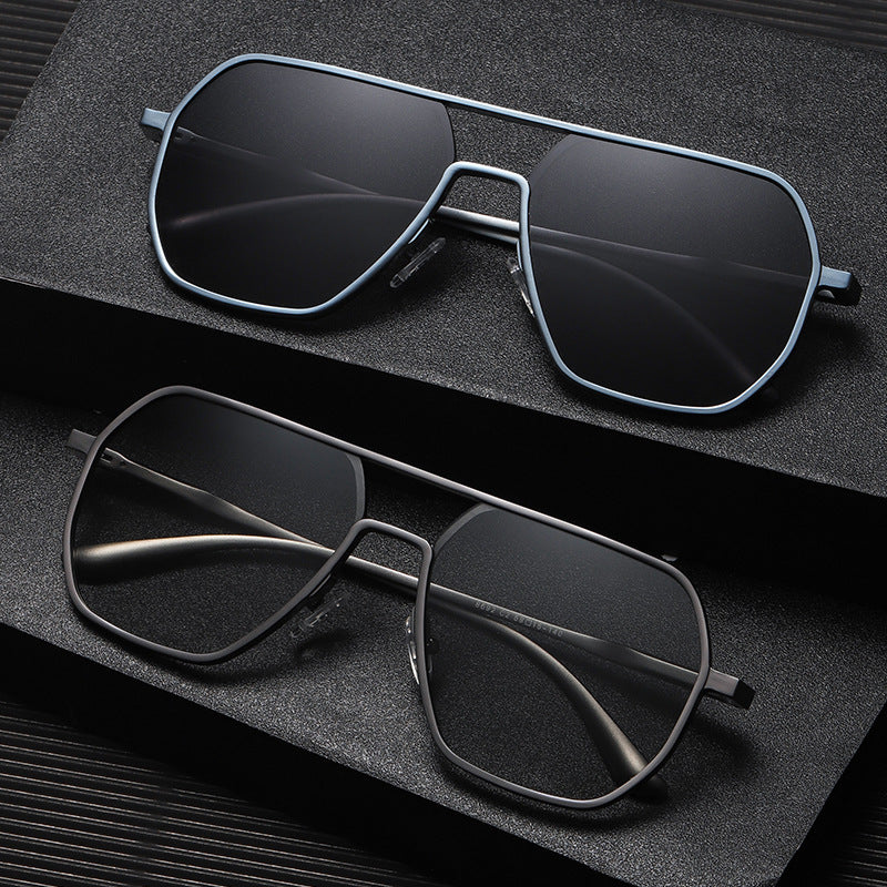 Aluminum Magnesium Color Changing Glasses For Day And Night