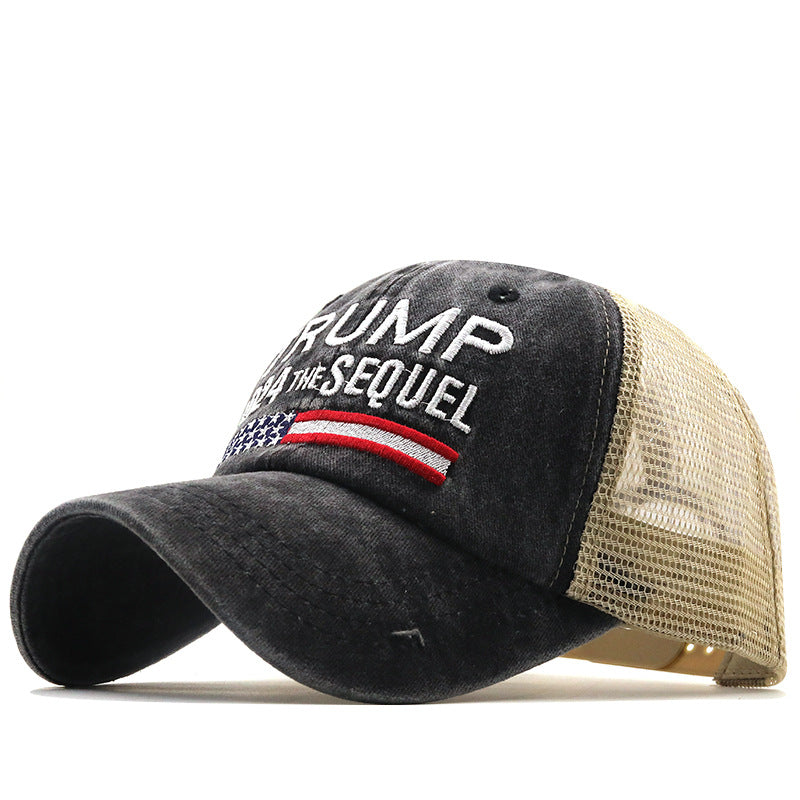 Mesh Wash Stylish Peaked Active Baseball Hat