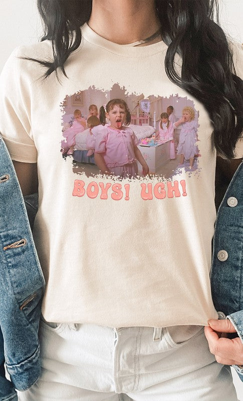 Boys Ugh Valentines Day PLUS SIZE Graphic Tee