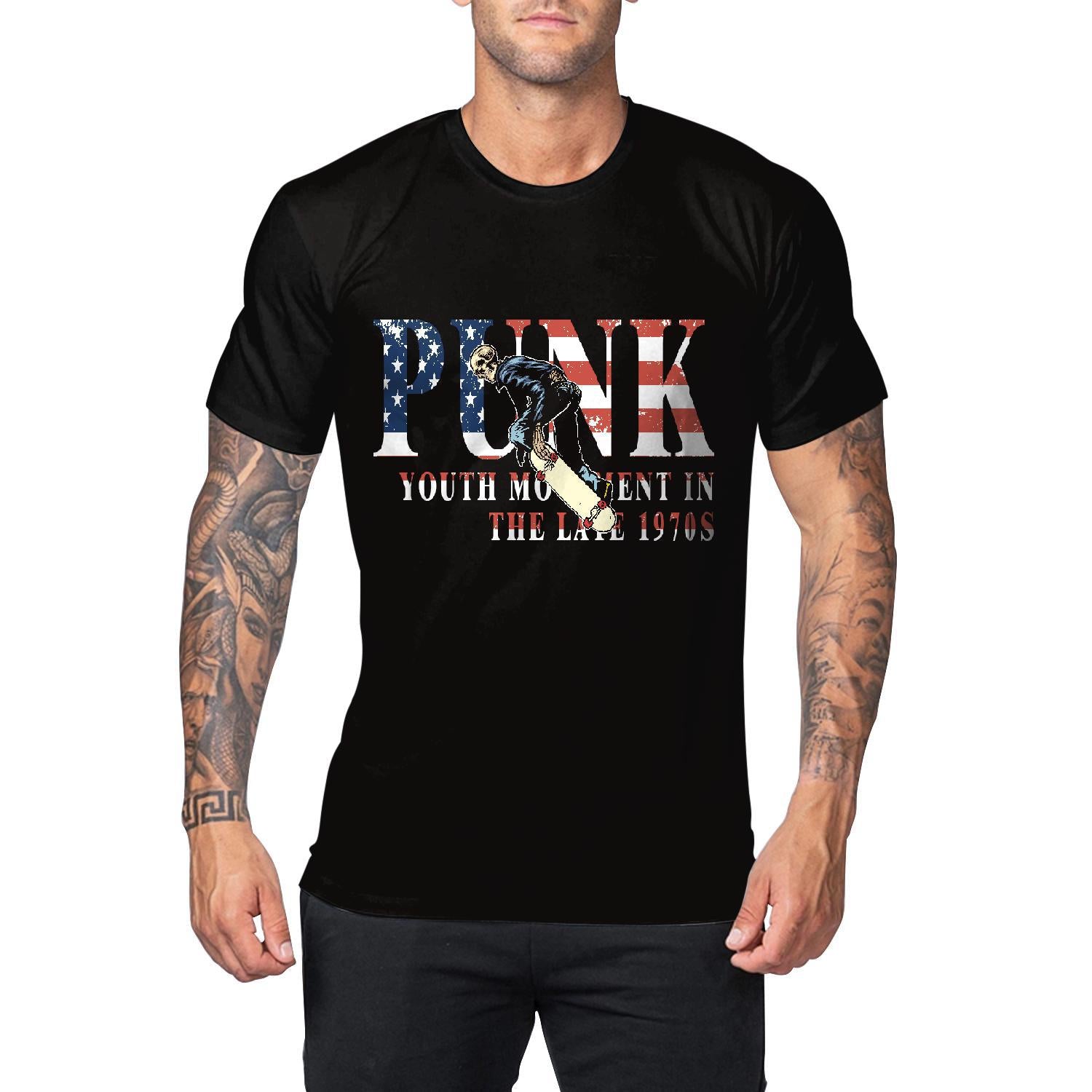 Summer Cross-border Independence Day Clothing Men&