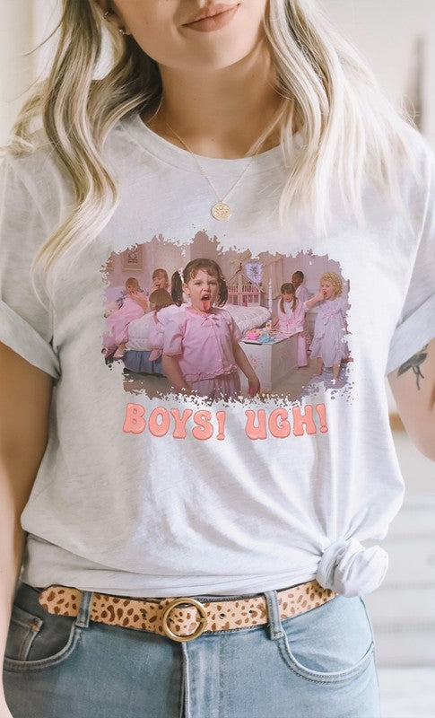 Boys Ugh Valentines Day PLUS SIZE Graphic Tee