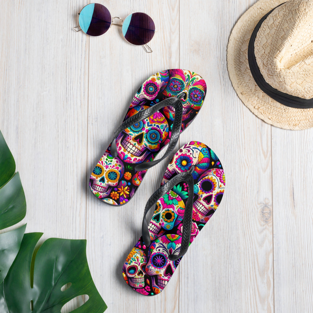 Sugar Skull Sandals