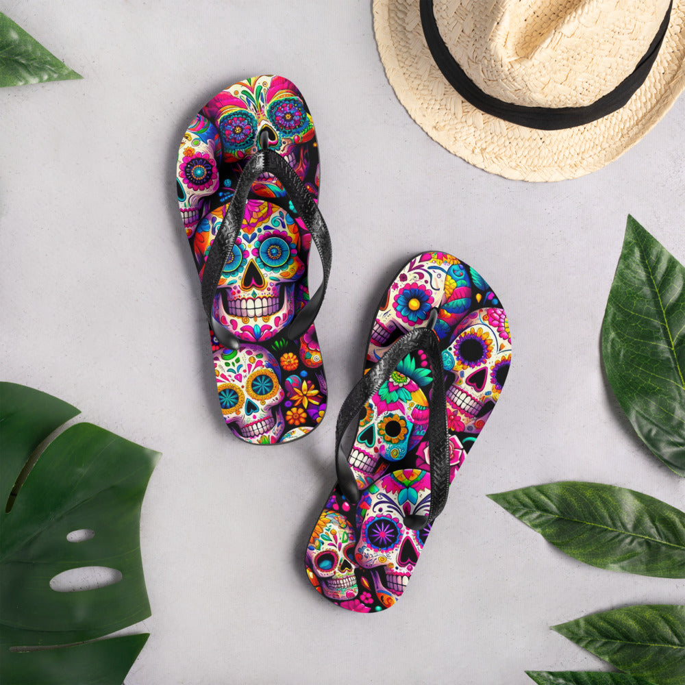 Sugar Skull Sandals