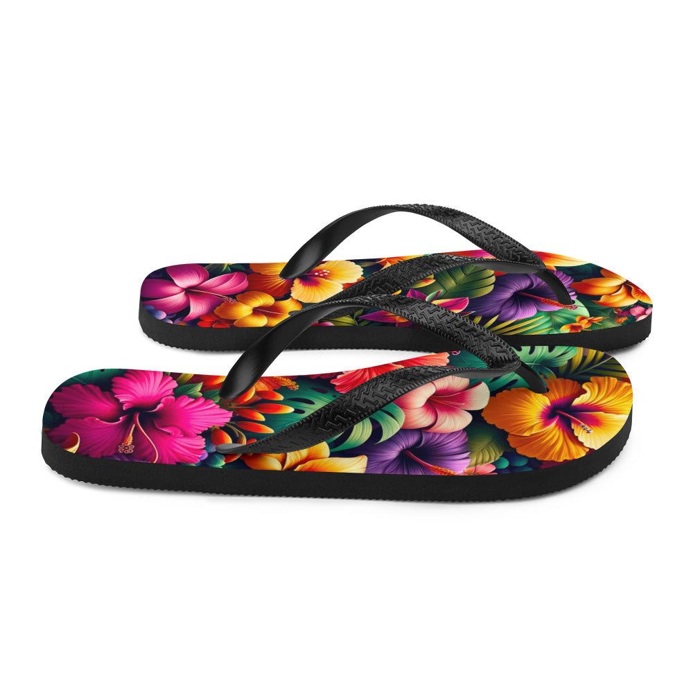 Tropical Floral Sandals