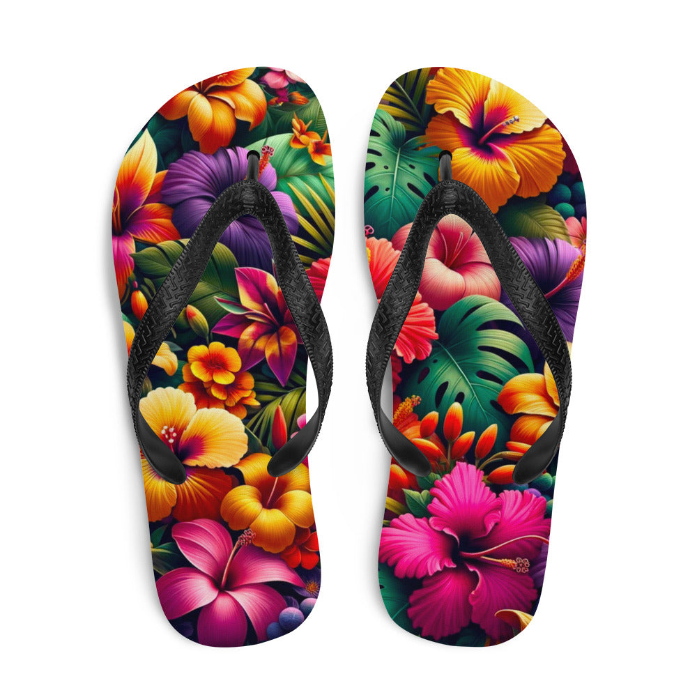 Tropical Floral Sandals