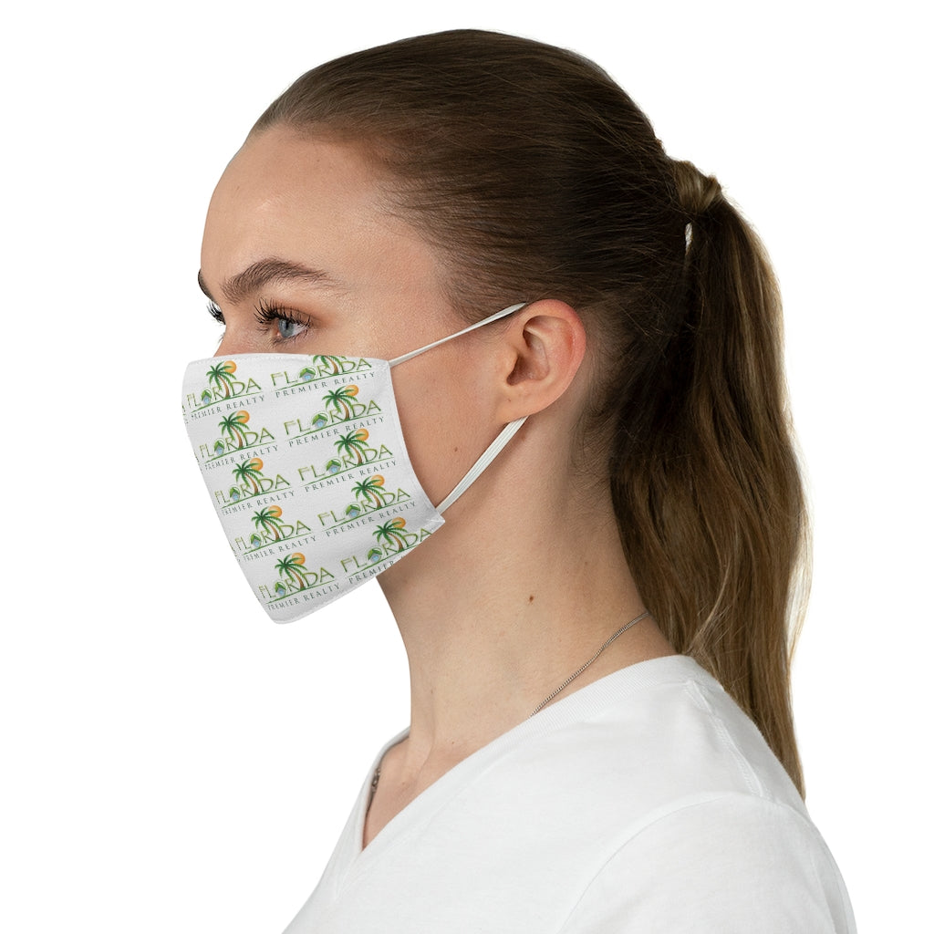 Whie FPR Fabric Face Mask