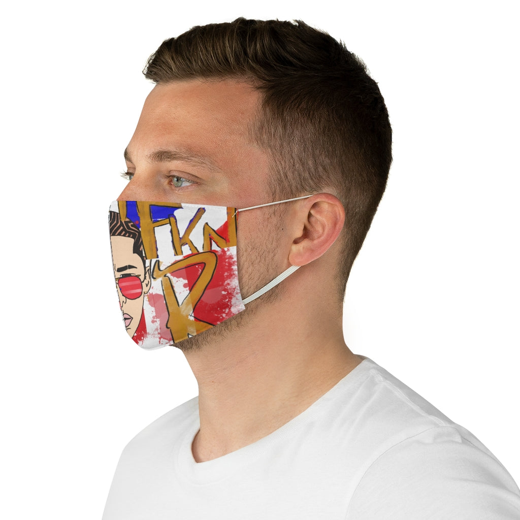 P FKN R Fabric Face Mask