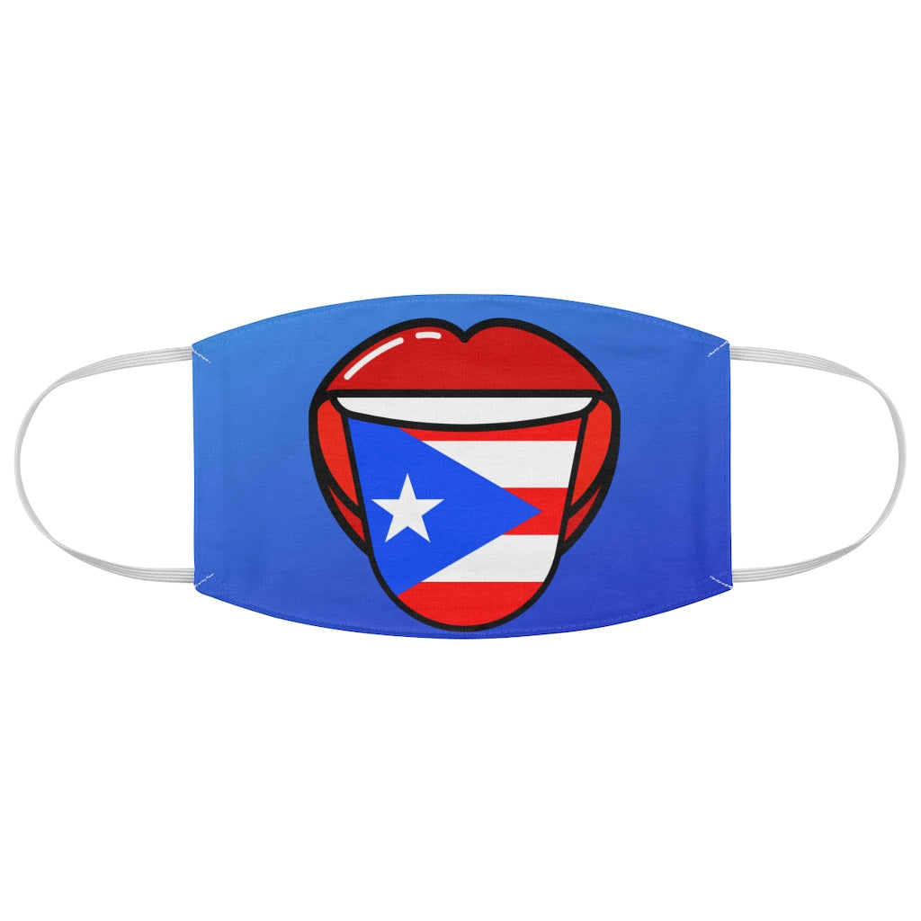 Puerto Rico Mouth- Fabric Face Mask