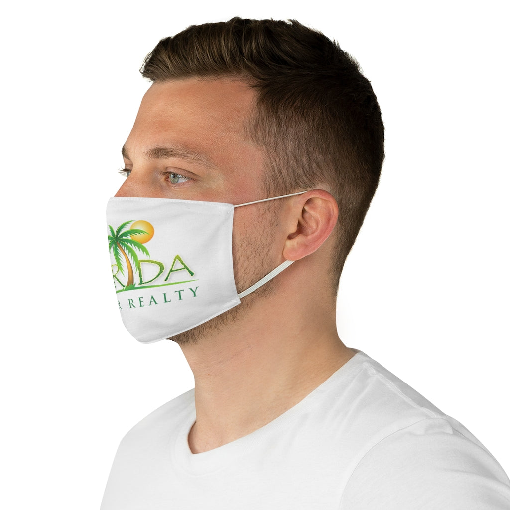 White FPR Fabric Face Mask