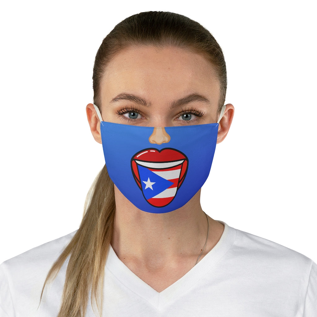 Puerto Rico Face- Fabric Face Mask