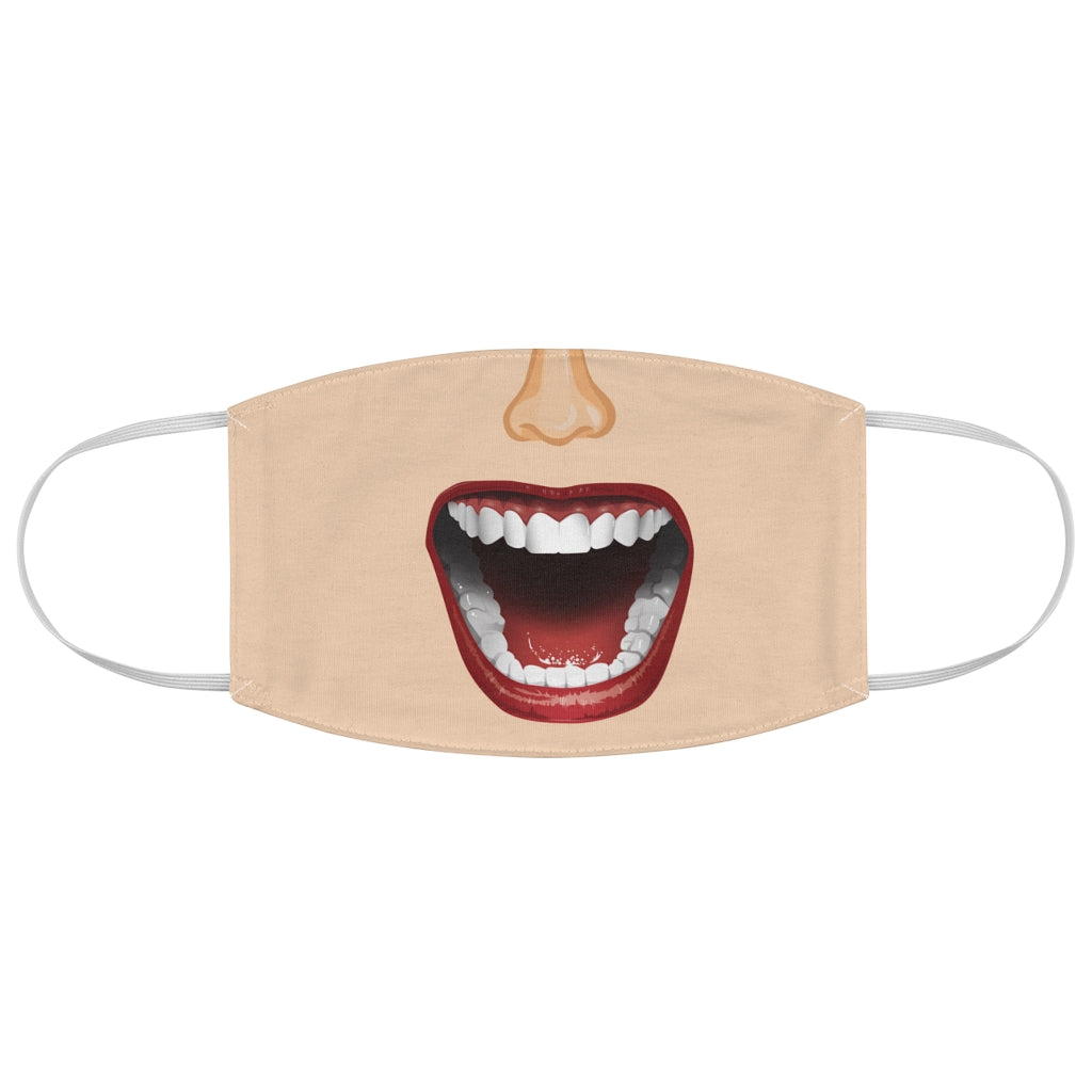 Open Smile- Fabric Face Mask