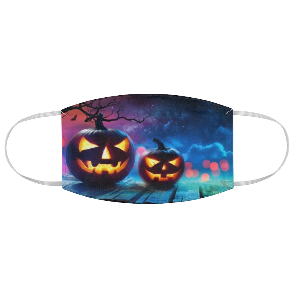 Halloween Pumpkins Fabric Face Mask
