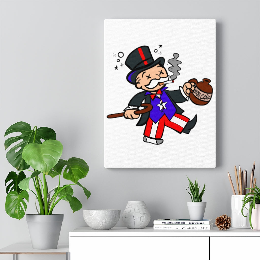 Drunk PR Monopoly Canvas Gallery Wraps