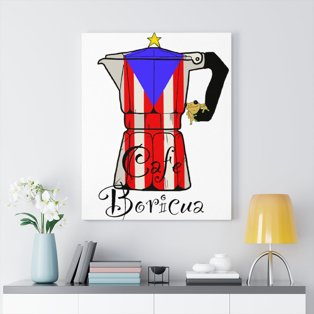 Cafe Boricua- Canvas Gallery Wraps