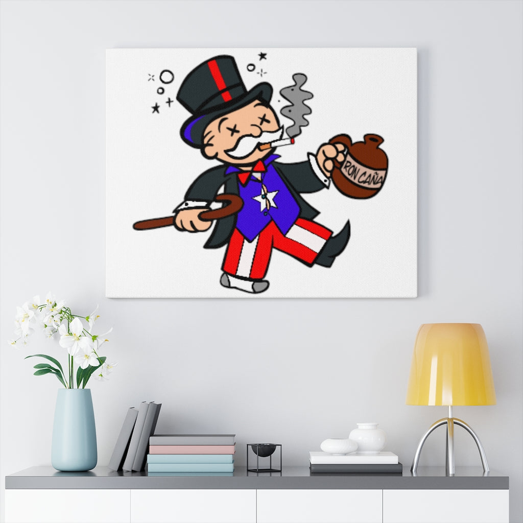 Drunk PR Monopoly Canvas Gallery Wraps