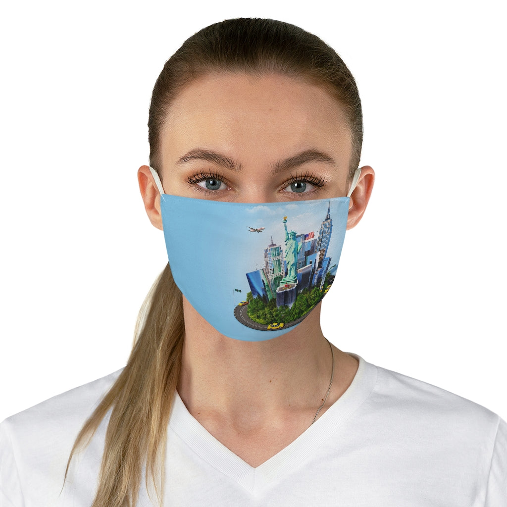 The Big City Fabric Face Mask