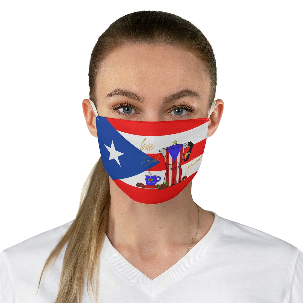 Cafecito PR Fabric Face Mask