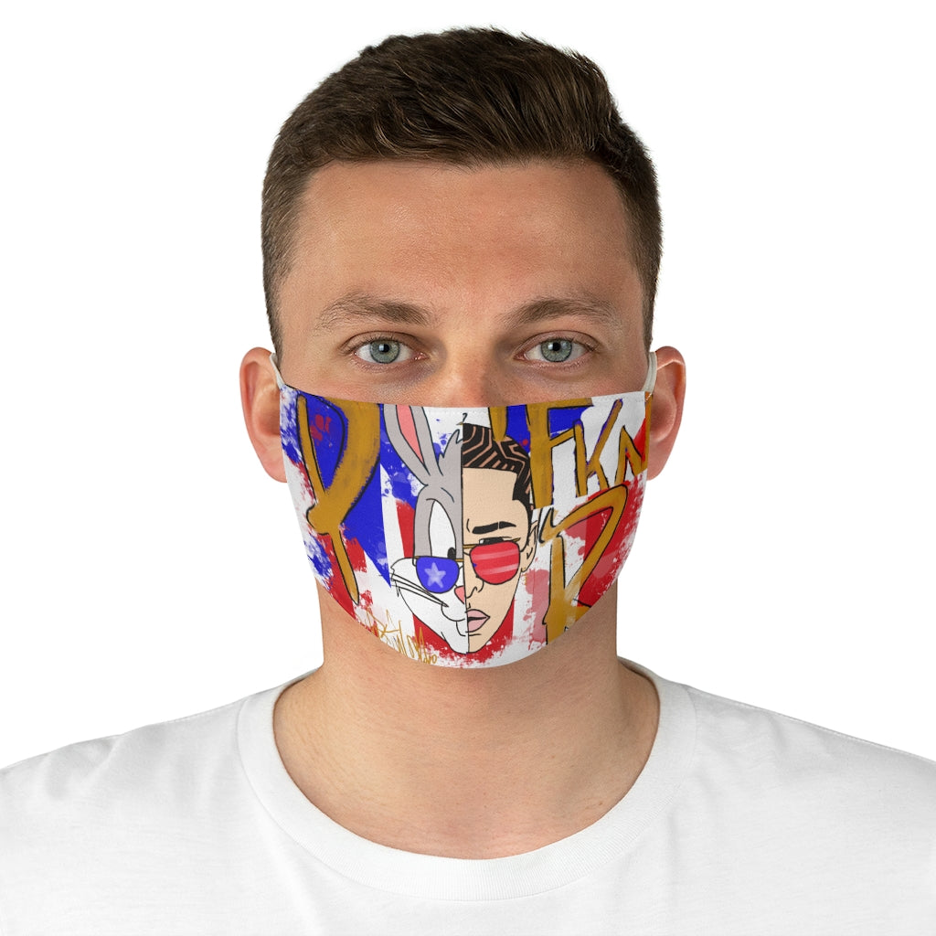 P FKN R Fabric Face Mask