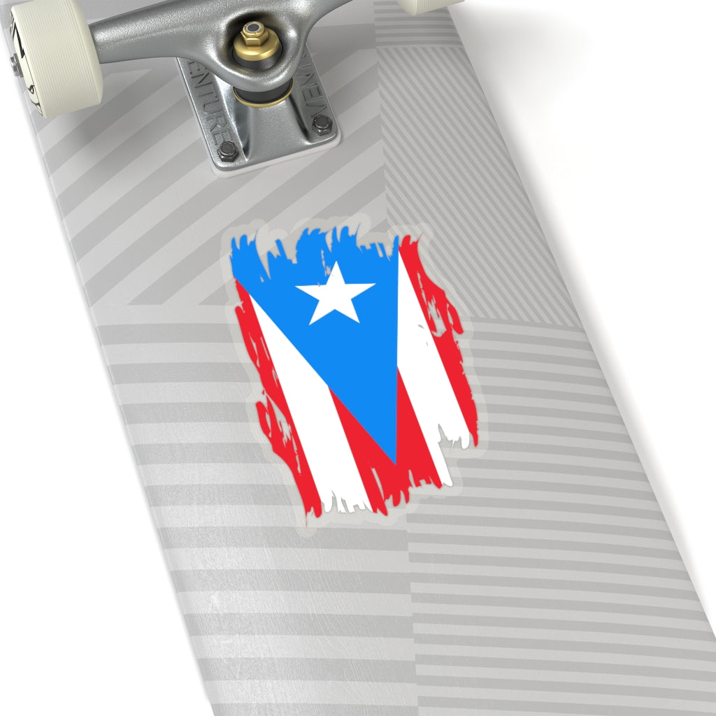 PR Flag- Kiss-Cut Stickers