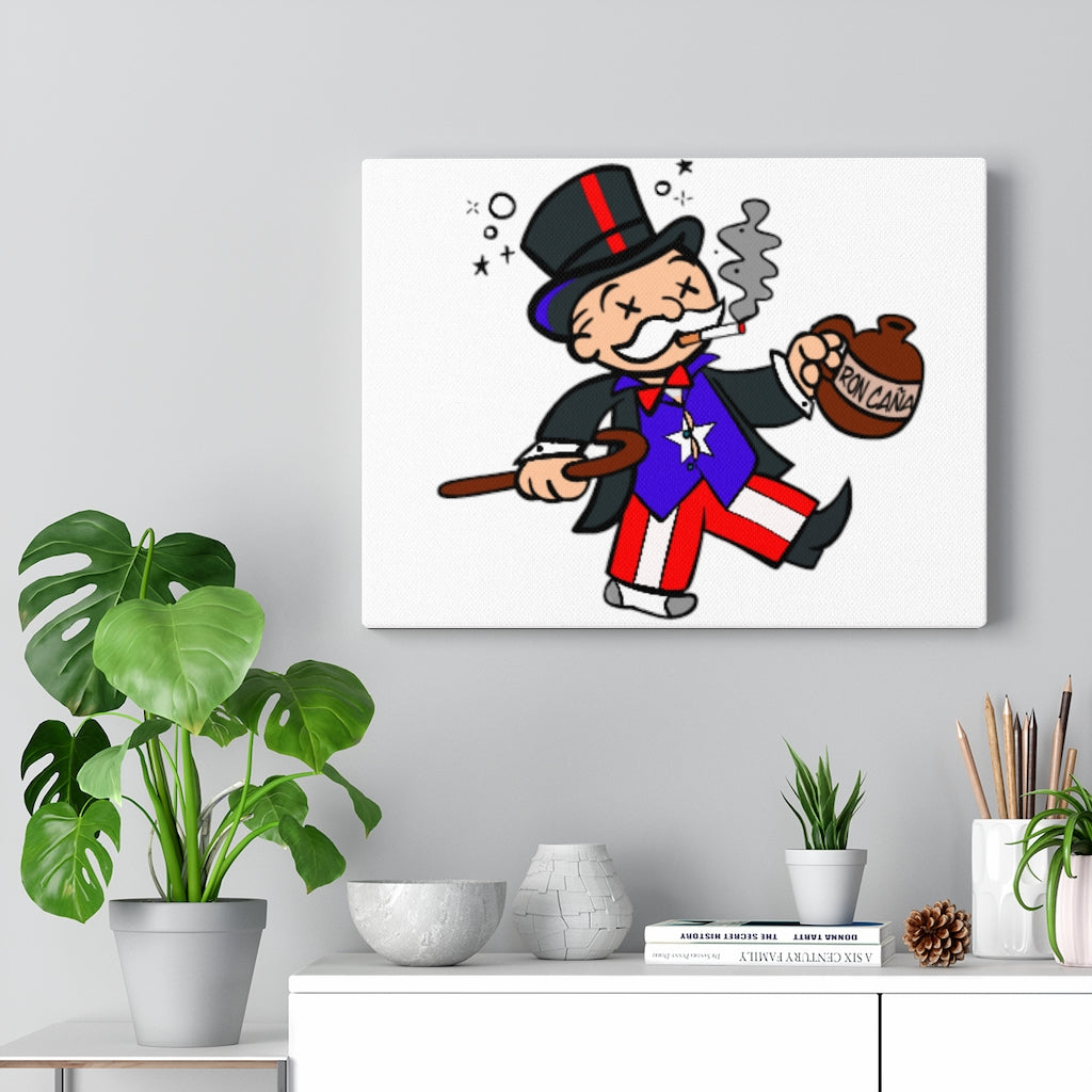 Drunk PR Monopoly Canvas Gallery Wraps