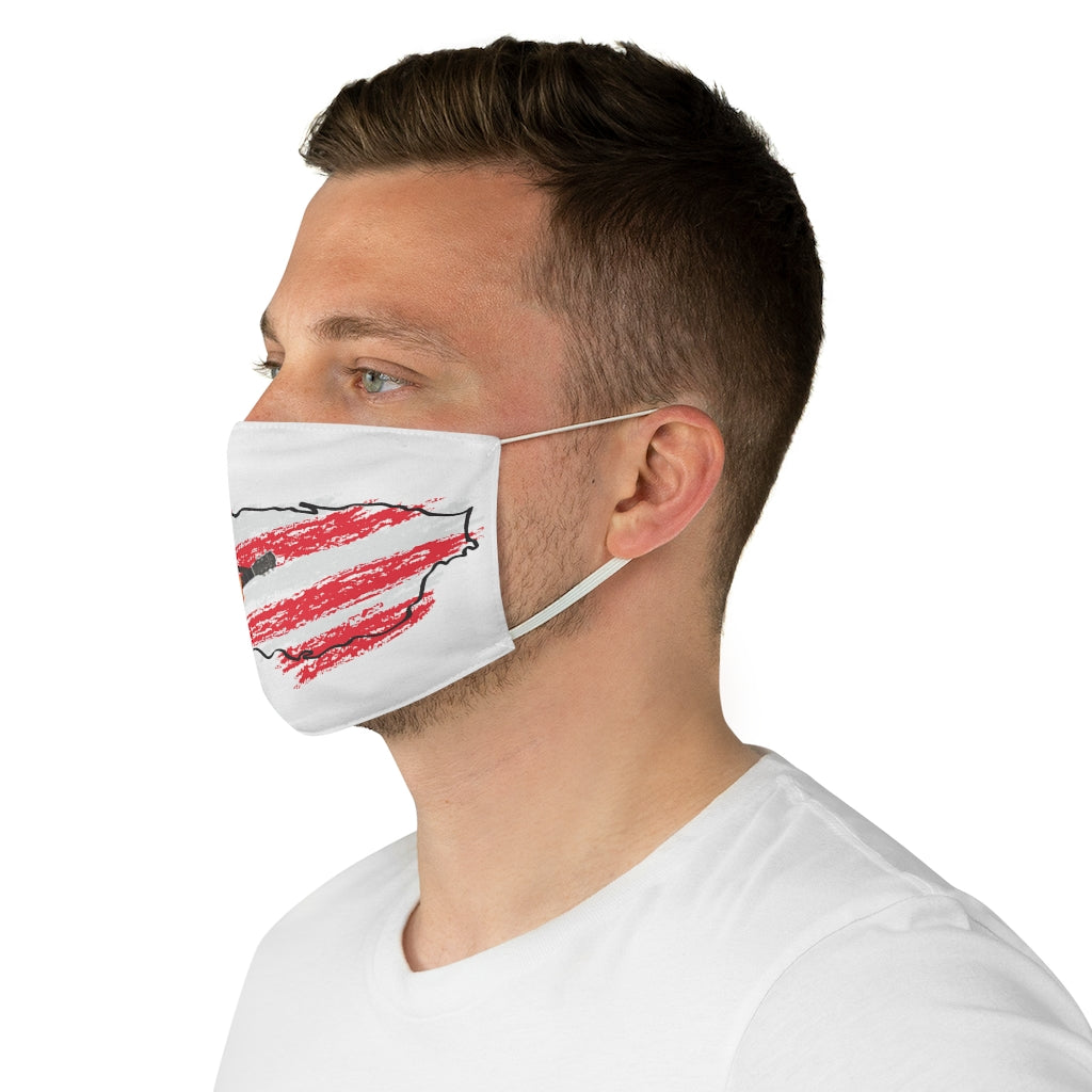PR Coqui Guitar - Fabric Face Mask