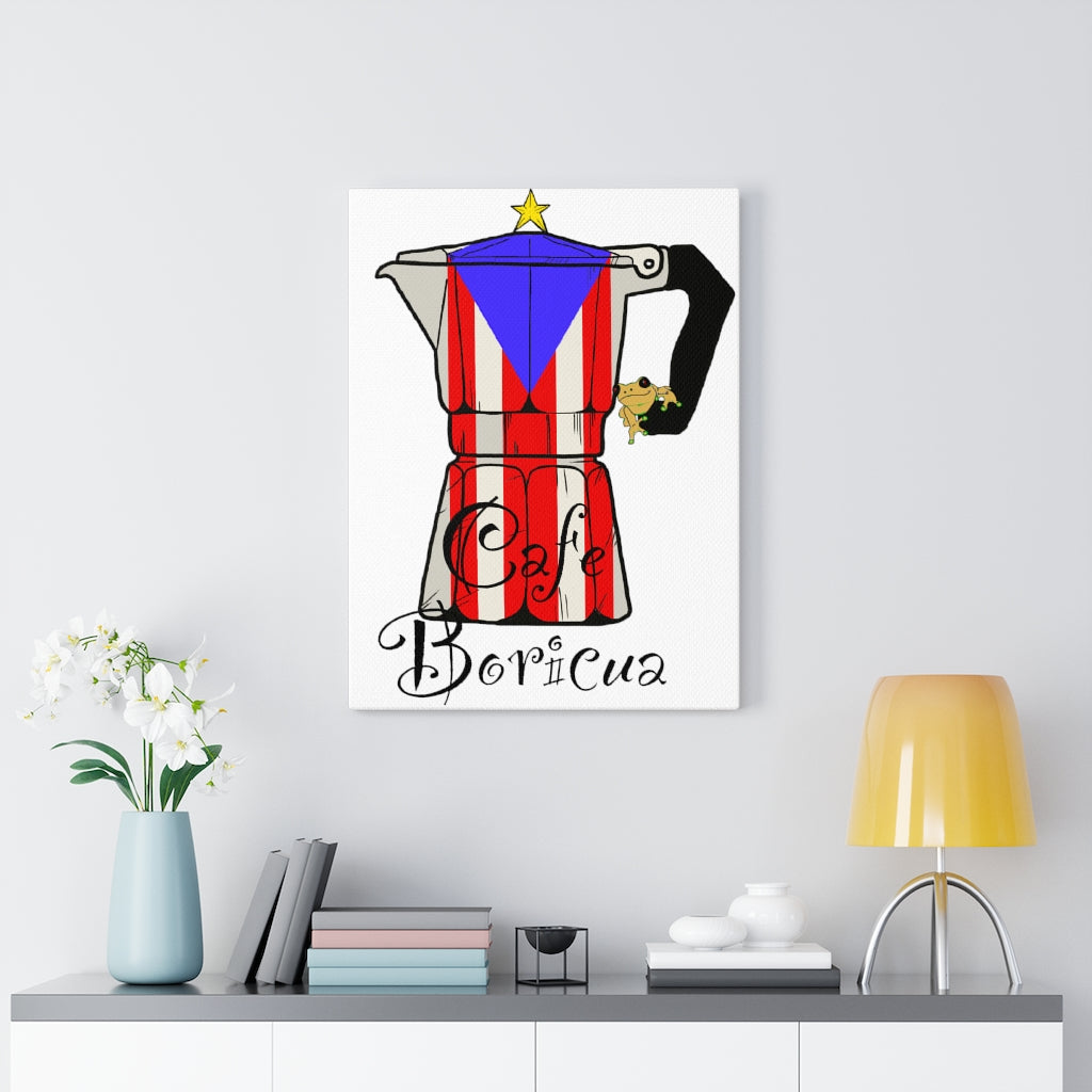 Cafe Boricua- Canvas Gallery Wraps