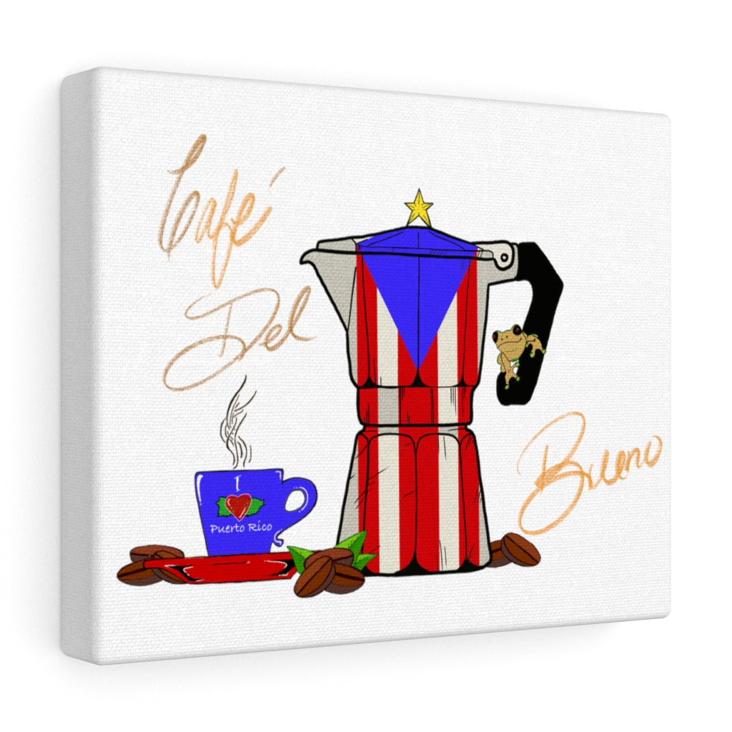 Cafe Del Bueno Canvas Gallery Wraps