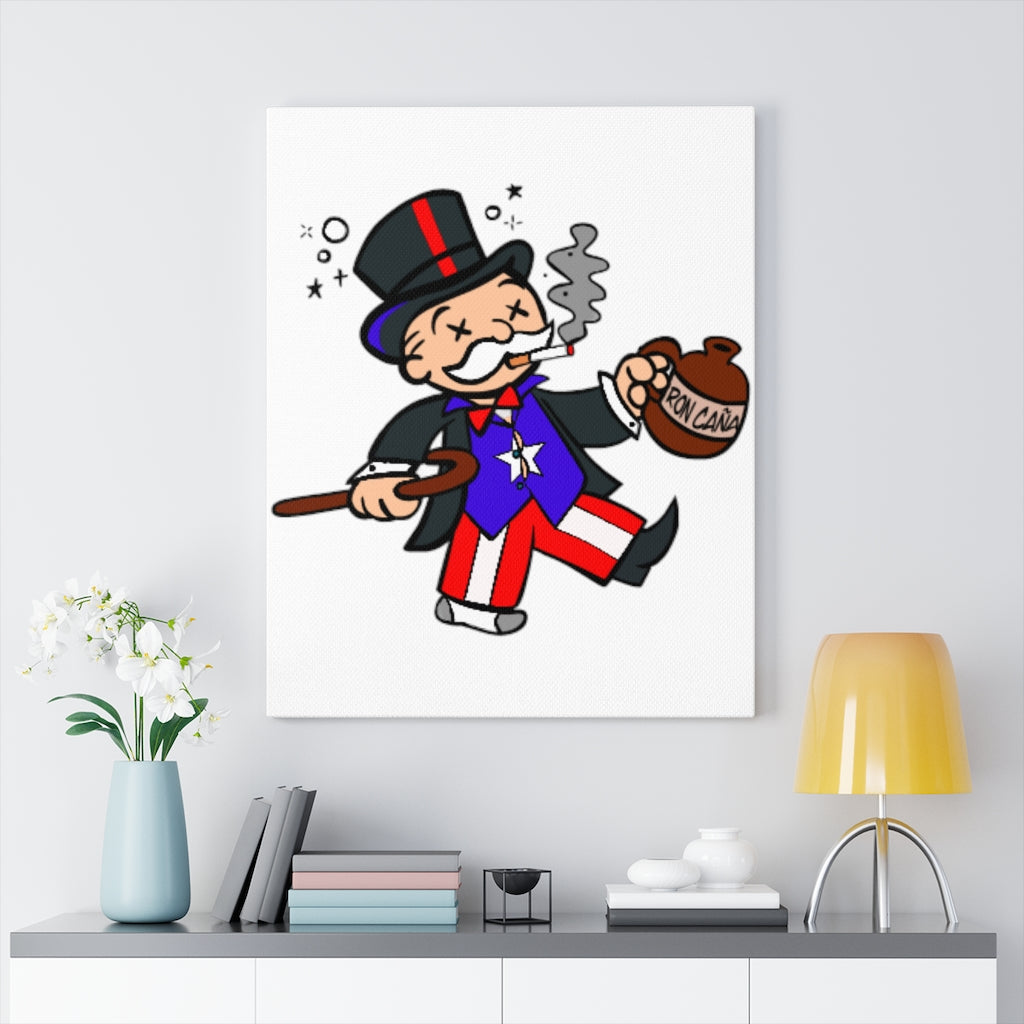 Drunk PR Monopoly Canvas Gallery Wraps