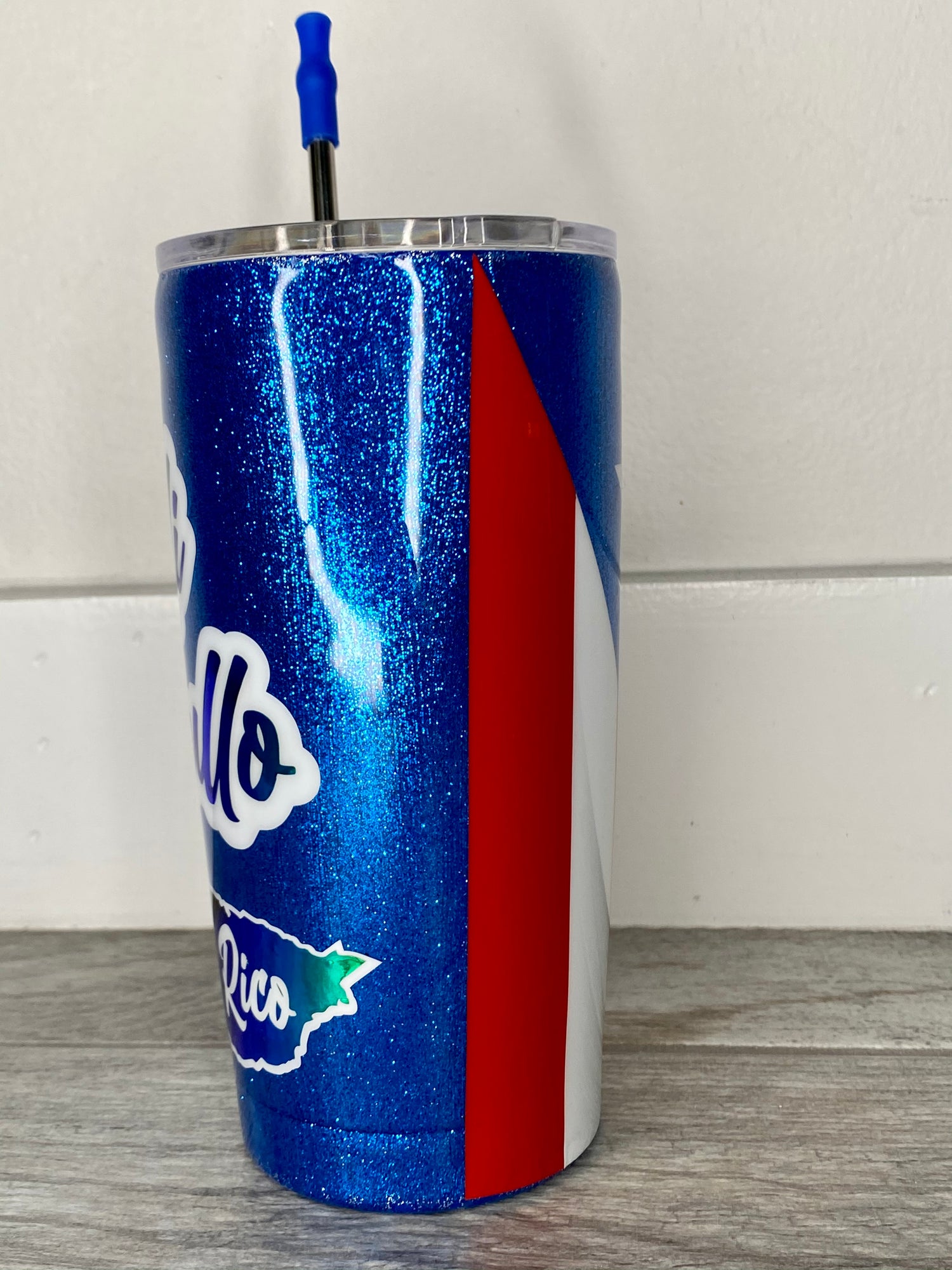 Mi Orgullo Tumbler with Metal Straw