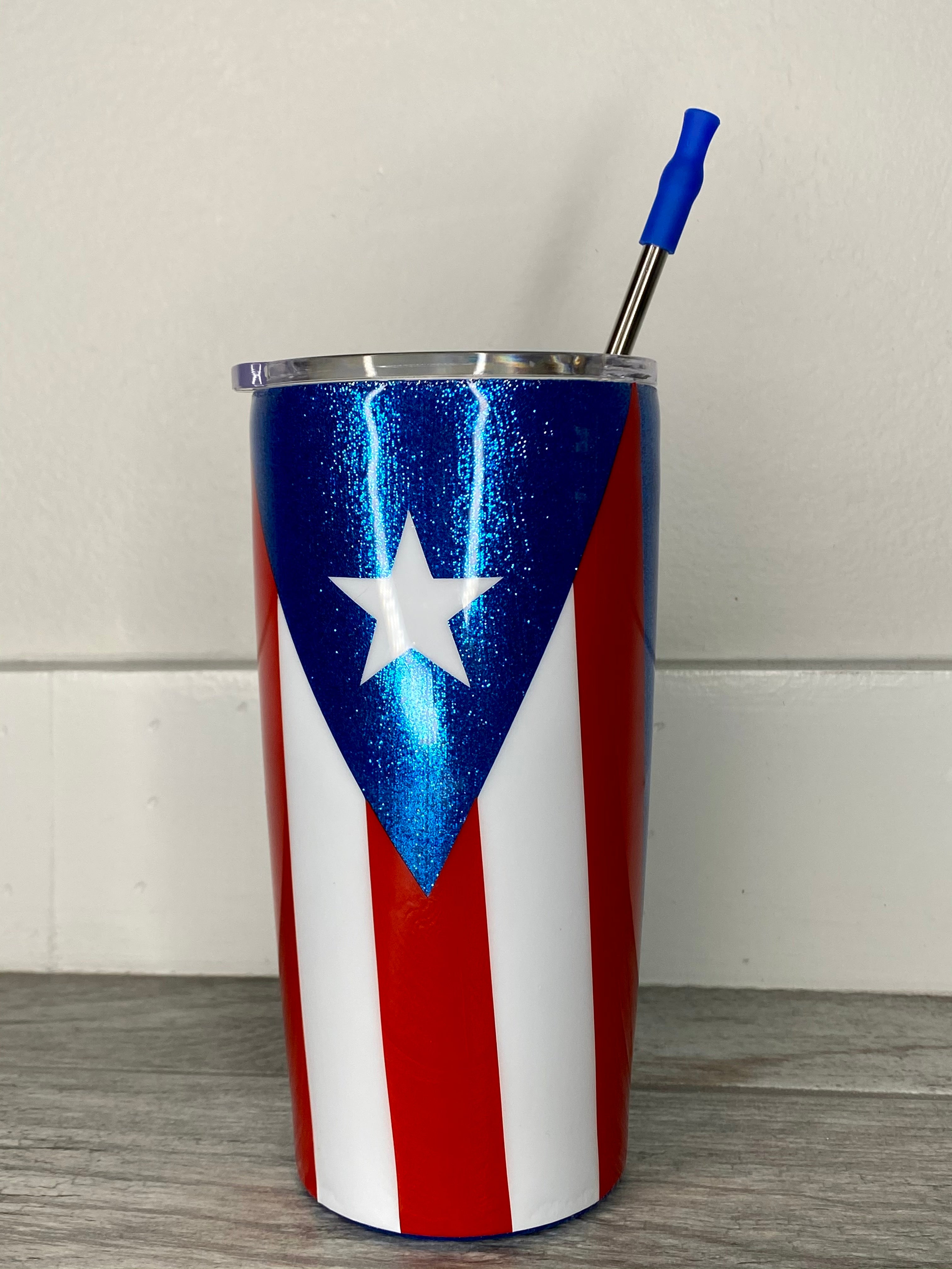 Mi Orgullo Tumbler with Metal Straw