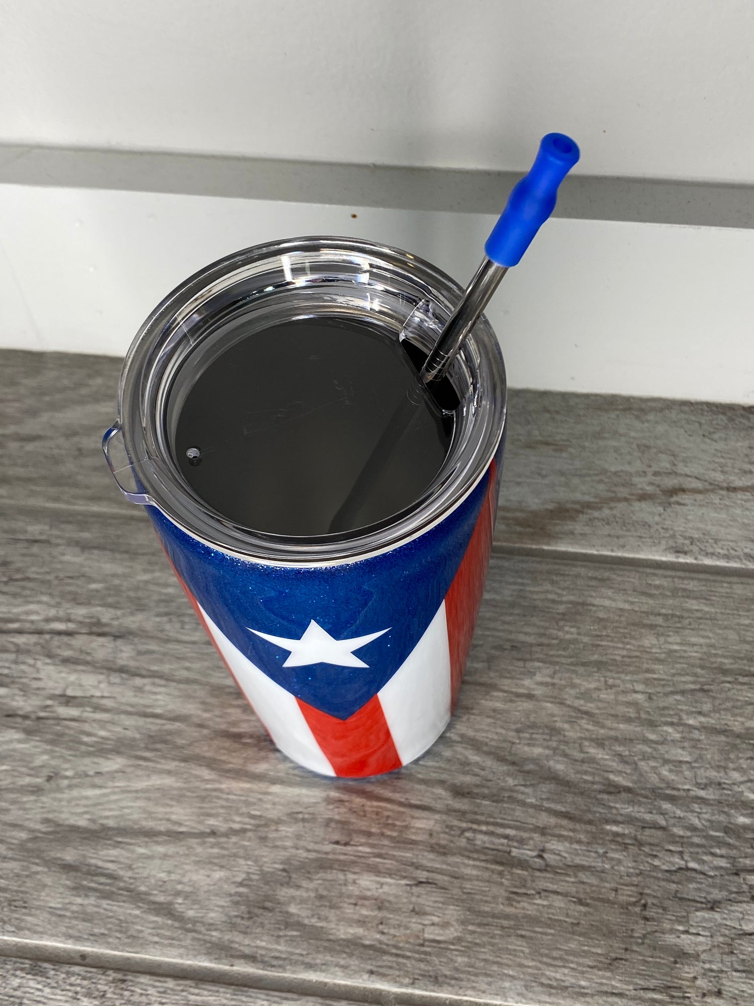 Mi Orgullo Tumbler with Metal Straw