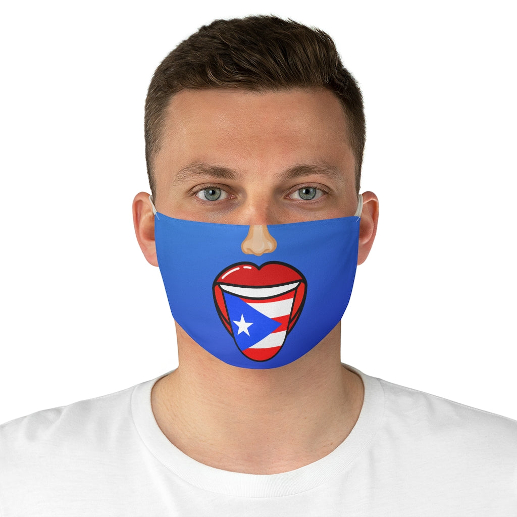 Puerto Rico Face- Fabric Face Mask