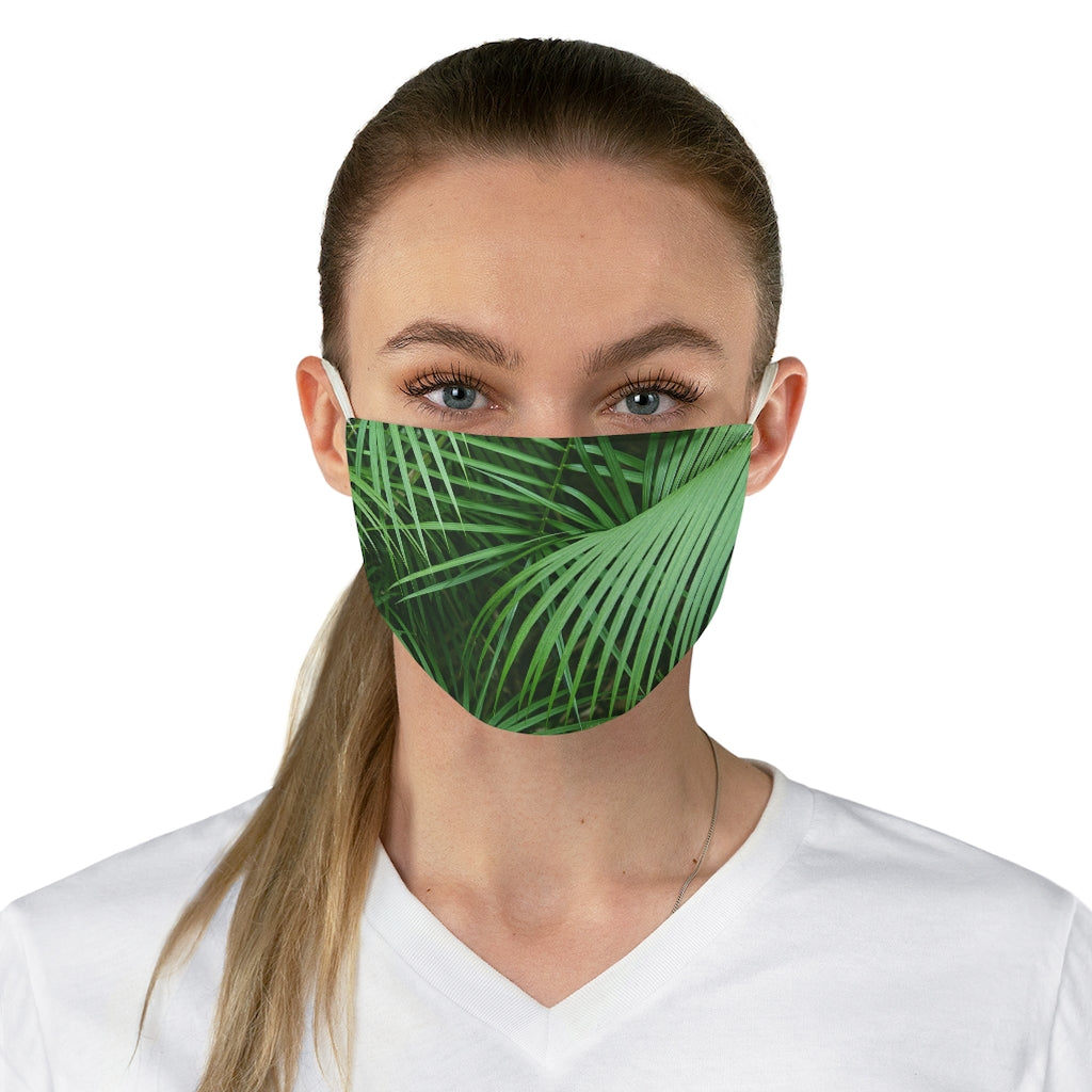 Palm Frans Fabric Face Mask