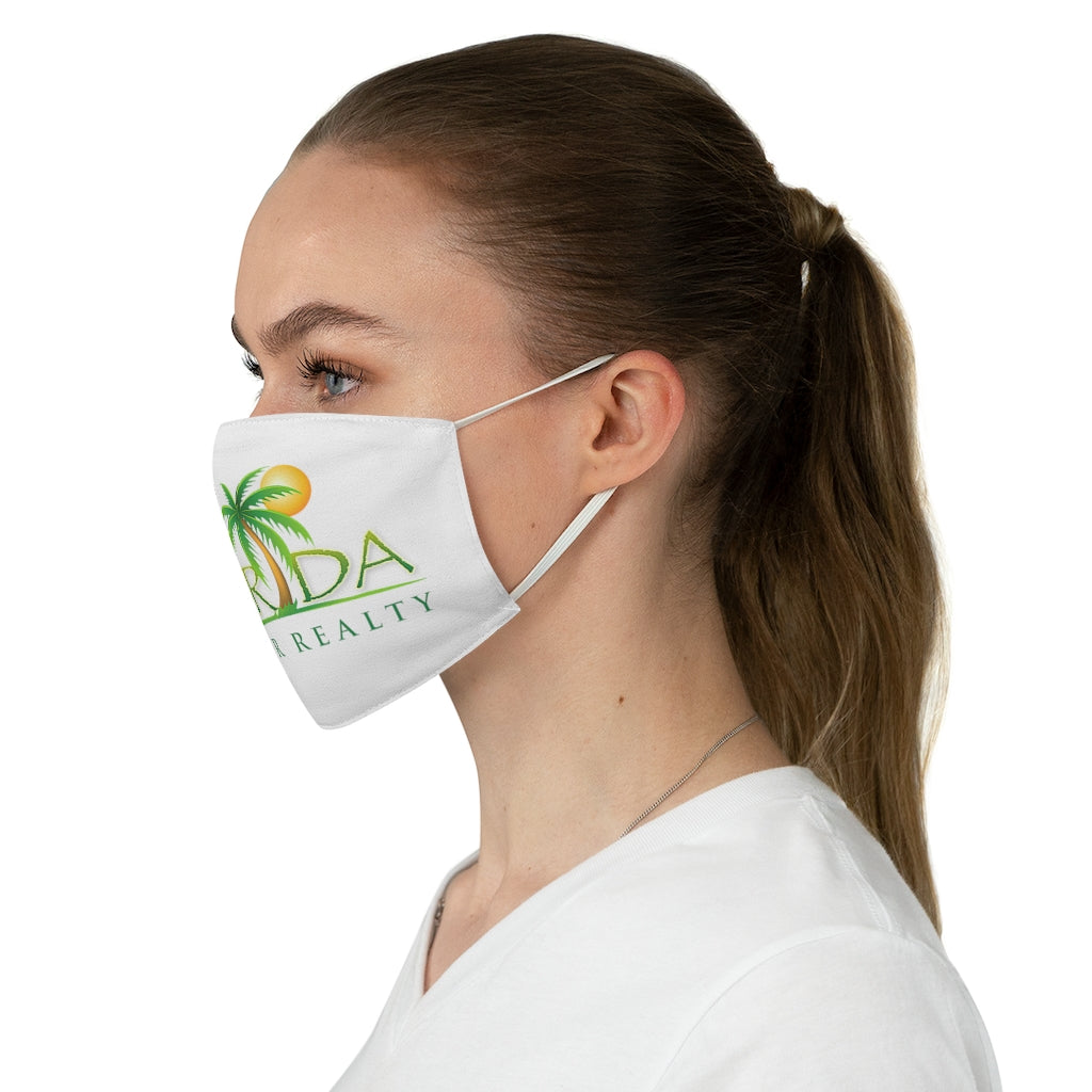 White FPR Fabric Face Mask