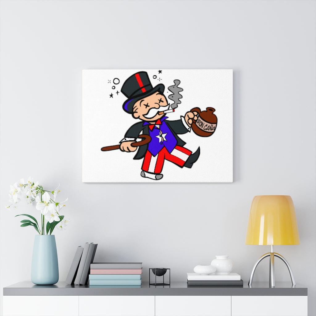 Drunk PR Monopoly Canvas Gallery Wraps