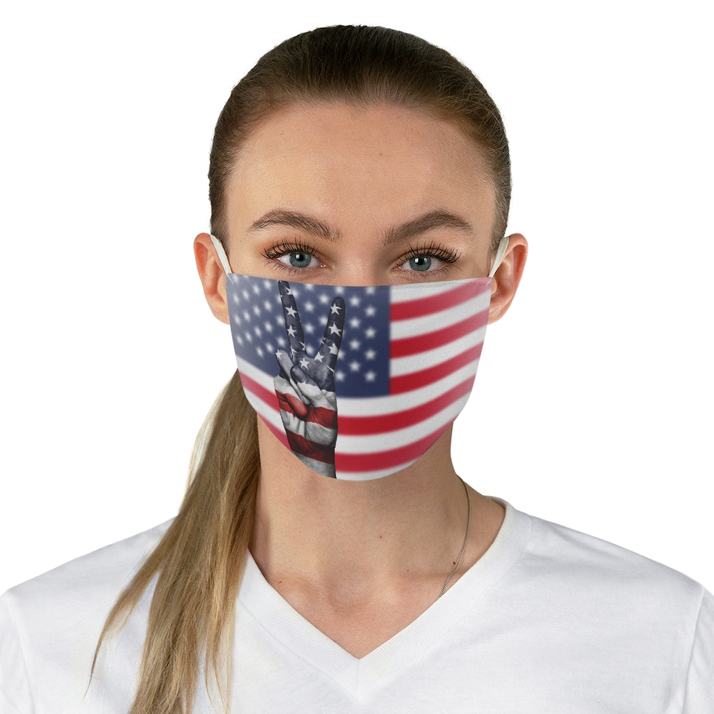 America Peace Fabric Face Mask