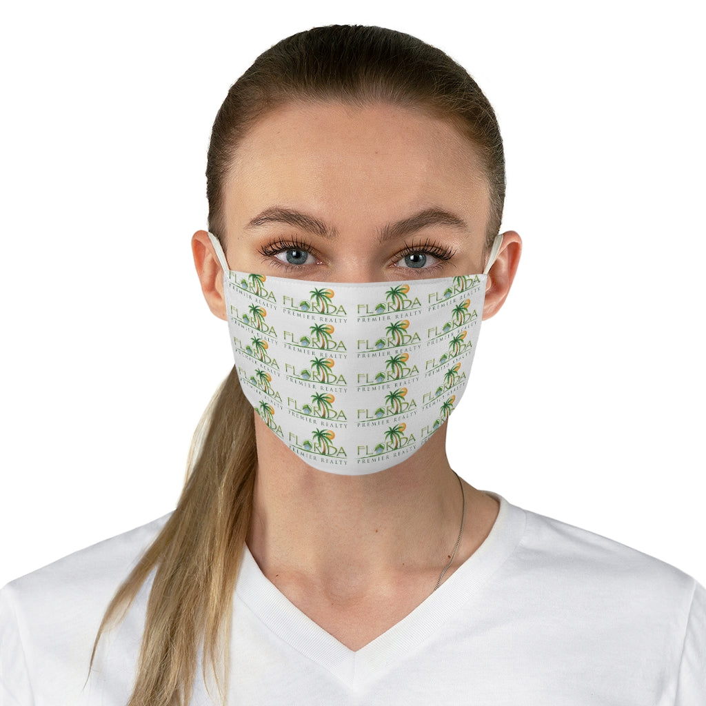 Whie FPR Fabric Face Mask